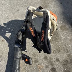 Stihl Backpack Blower Good Working Condition Tested Before Buy It 160$$ Cash