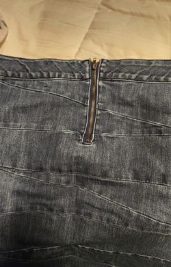 Lane Bryant Denim Jean Skirt 