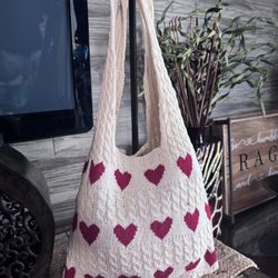 Red Heart Bag