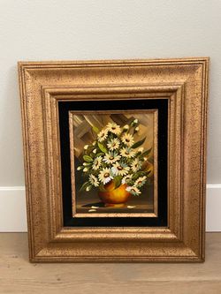 Original floral oil painting