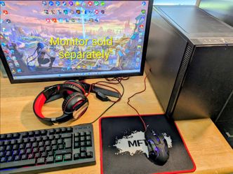 Mini ITX Gaming PC: RTX 3070, i9 9900KF, 32GB DDR4, 500GB NVMe SSD + 1TB SATA_SSD,  Z370i ITX Mobo w/ WiFi-BT ,  Mouse+KB+Pad& Audio Headset