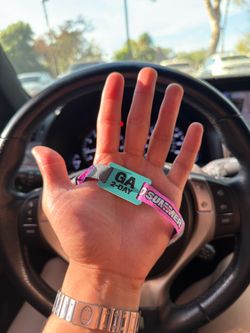 2day hard summer wristband
