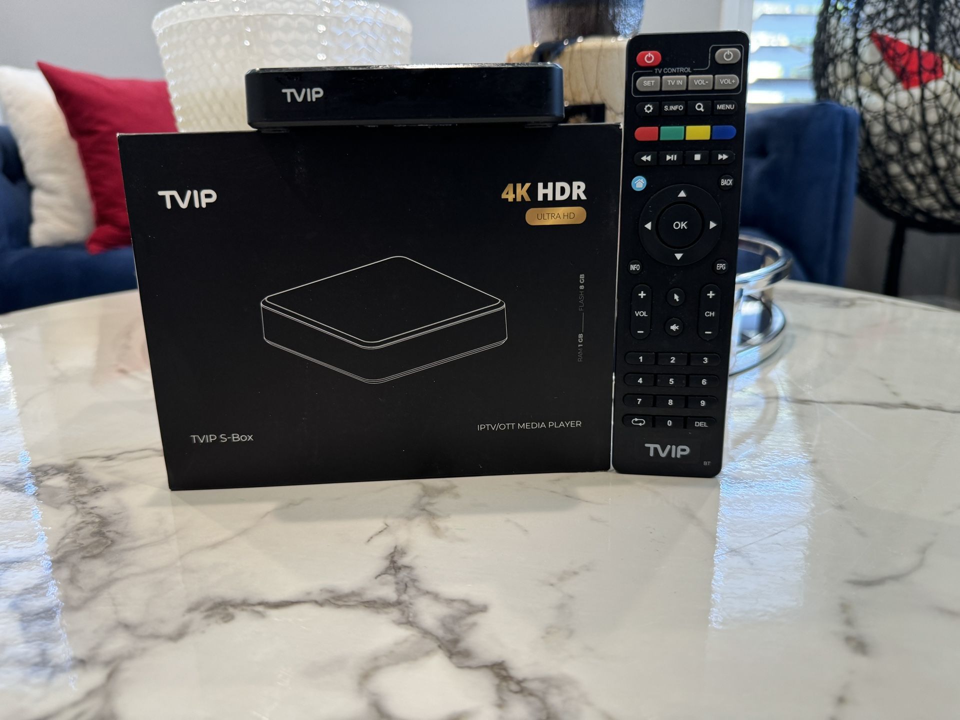 TVIP S-Box 4K HDR - Ultra HD Medial Player Box - Streaming Device $50