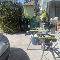 Ryobi Miter Saw with Stand
