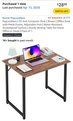 Amazon Choice 5 Star Desk