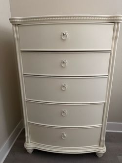 American Signature wooden dresser