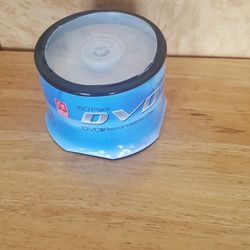 50 pack DVD recordable discs