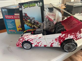 Spawn Mobile 1994 box and comic