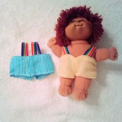 Mini Cabbage Patch Koosa Doll (fits on Merry-Go-Round posted separately) Like New!