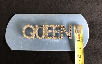 Austrian Crystal Pin -  “QUEEN”