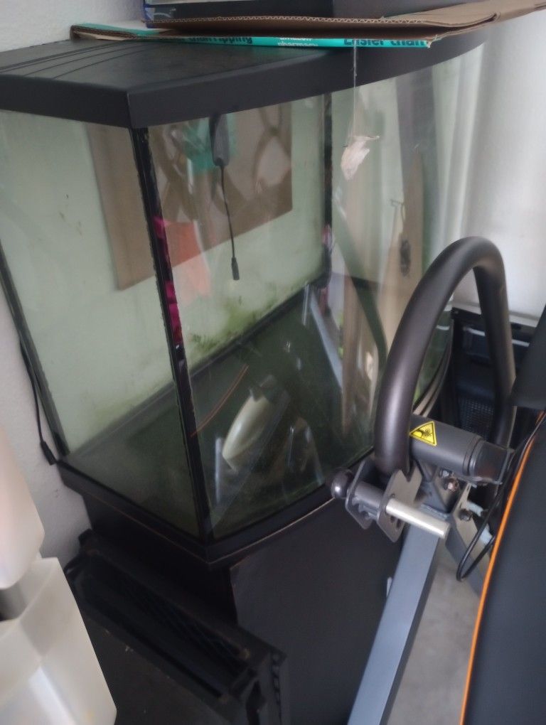 Big Fish Tank W Accessories 