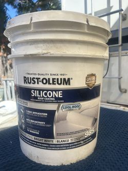 Rust-Oleum Silicone roof coating bright white