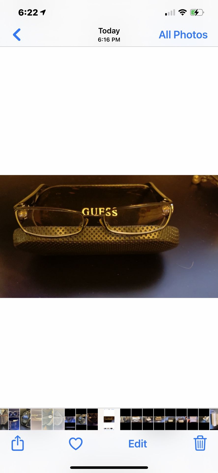 guess reading glasses