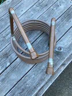 Home-brewing Copper HERMS coil or wort chiller