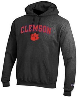 Clemson Tigers Colosseum charcoal pullover hoodie