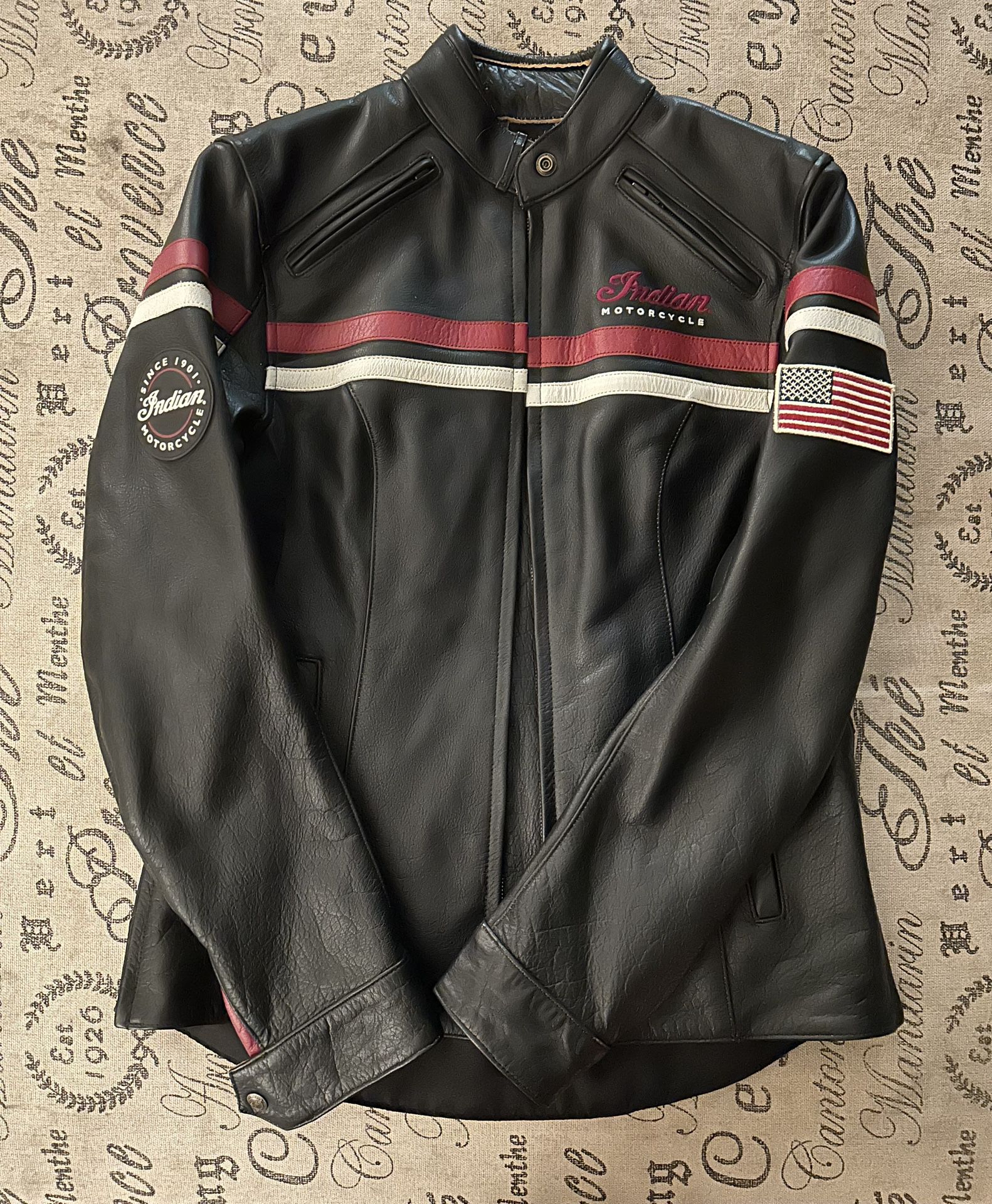 Leather Indian Motorcycle Jacket