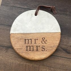 Wedding Gift Cheese Board