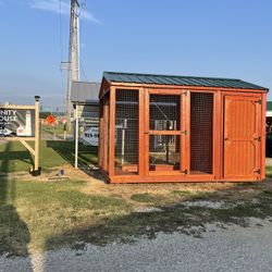 8x12 Deluxe Chicken Coop