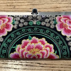 Vintage Embroidered Wallet