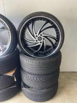 22” Wheels and Tires 5Lug