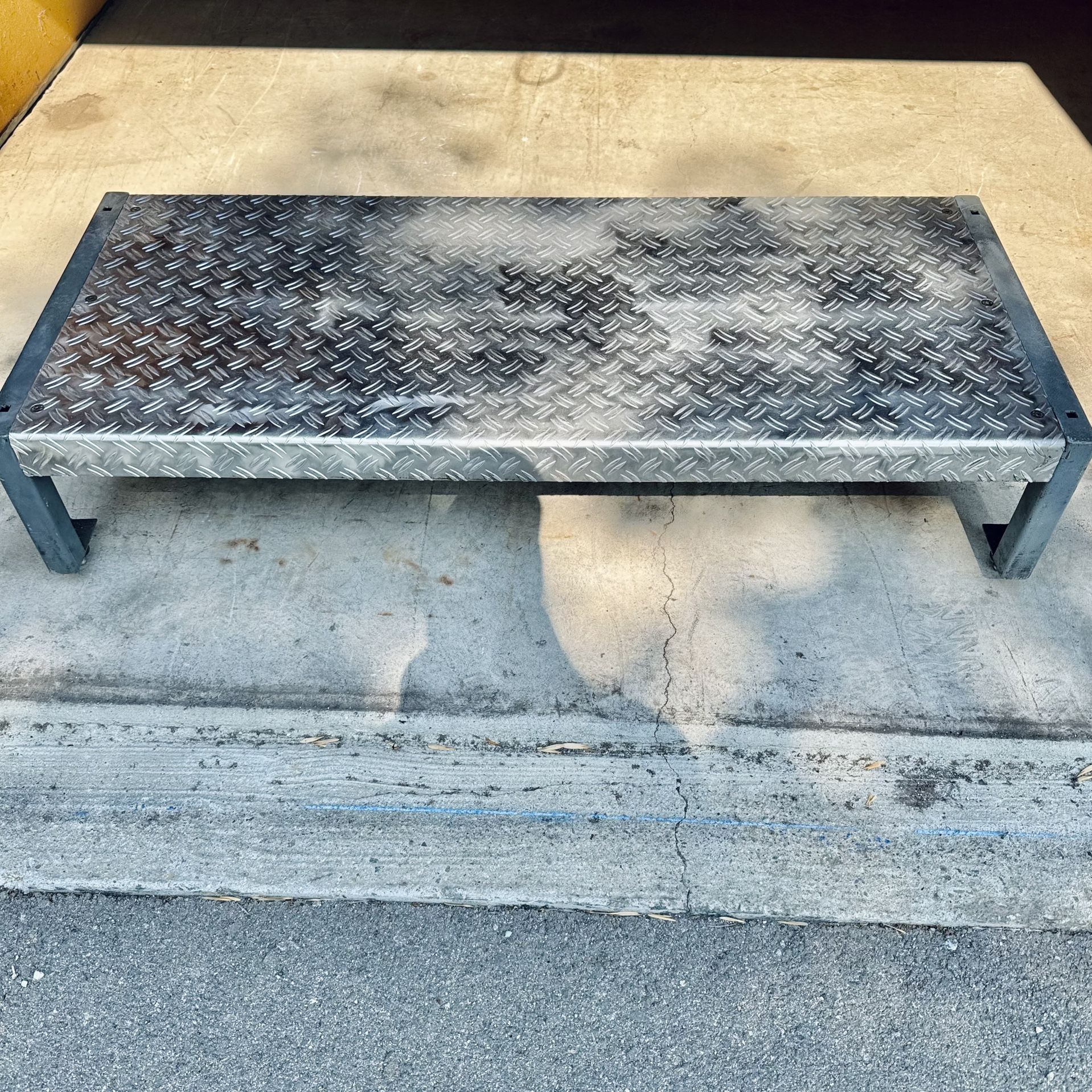 Step Up Riser Metal Platform Step Up Riser 6”x18”x48” Solid for Sale in Upland, CA ...