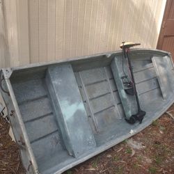12 Ft Jon Boat With Trolling Motor