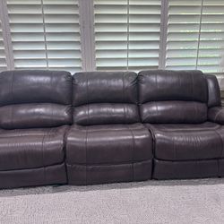 Used Leather Couches (2) 