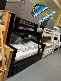 🍒 Cherry Heavy Duty Pine BunkBed
