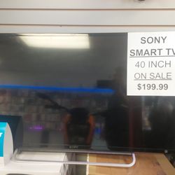 Sony Smart Tv 40 INCH Cash Deal With $199 