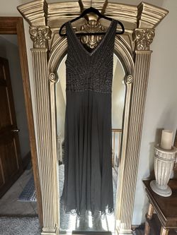 Gray Evening Gown - Size 16