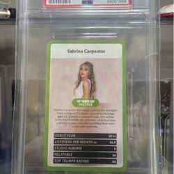 2022 Top Trumps Guide to Spotify Trends – Sabrina Carpenter – MINT 9