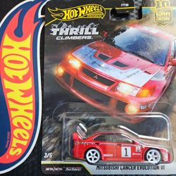 Hot Wheels Premium Thrill Climbers Mitsubishi Lancer Evolution VI