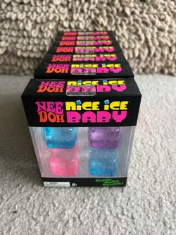 Needoh Nice Cube Baby – 4 Pack 💕🧊