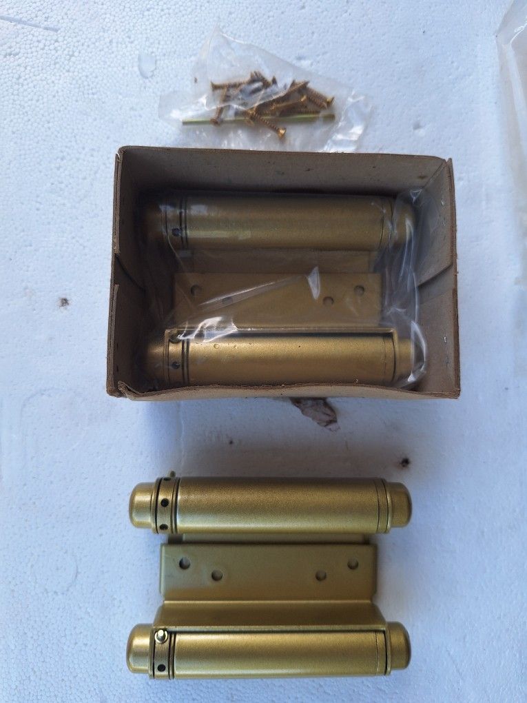 Double Action Spring Hinges