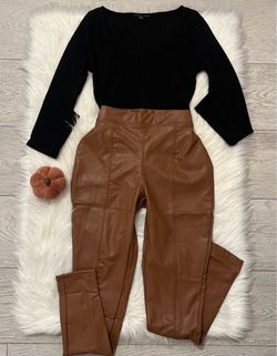 Faux brown pants (medium)