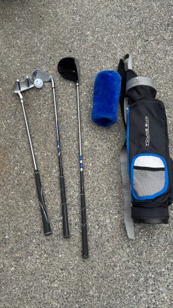 Junior left handed Young Gun starter golf clubs