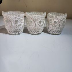 Owl Candle Holders