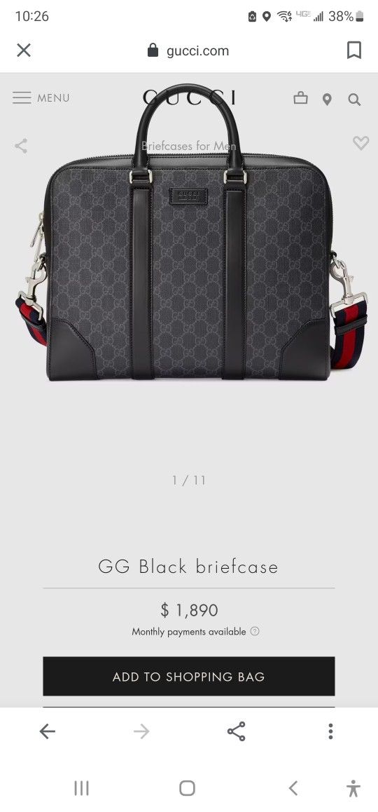 Gucci Laptop Bag