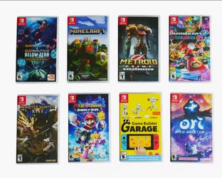 Nintendo Switch Games Bundle (Like New) - $100