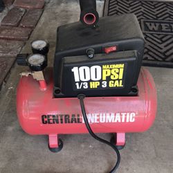 100 Psi Air Pump Central Pneumatic Air Compressor 