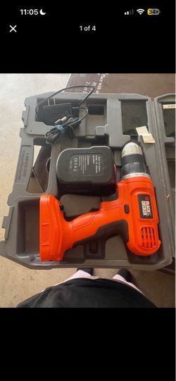 Black & Decker Cordless Drill with Case