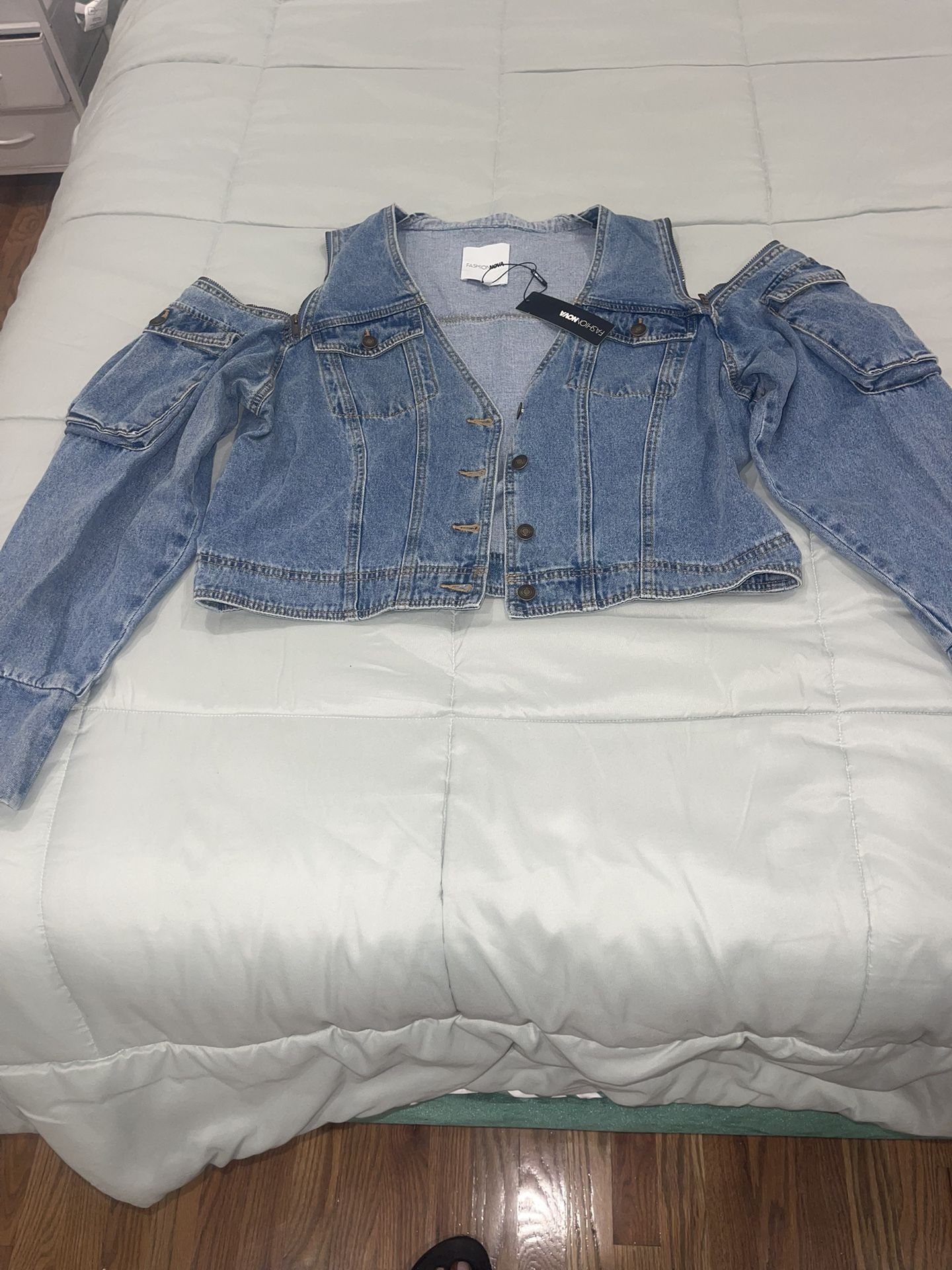Women Fashion Nova Denim Jacket