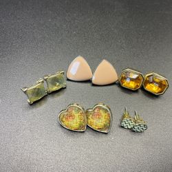 Vintage Earrings -5 Pair