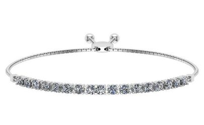 Diamond Tennis Bracelet White Gold
