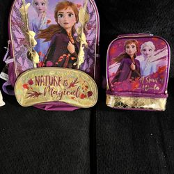 NEW!!!! Frozen 2 Backpack and Lunch Bag 