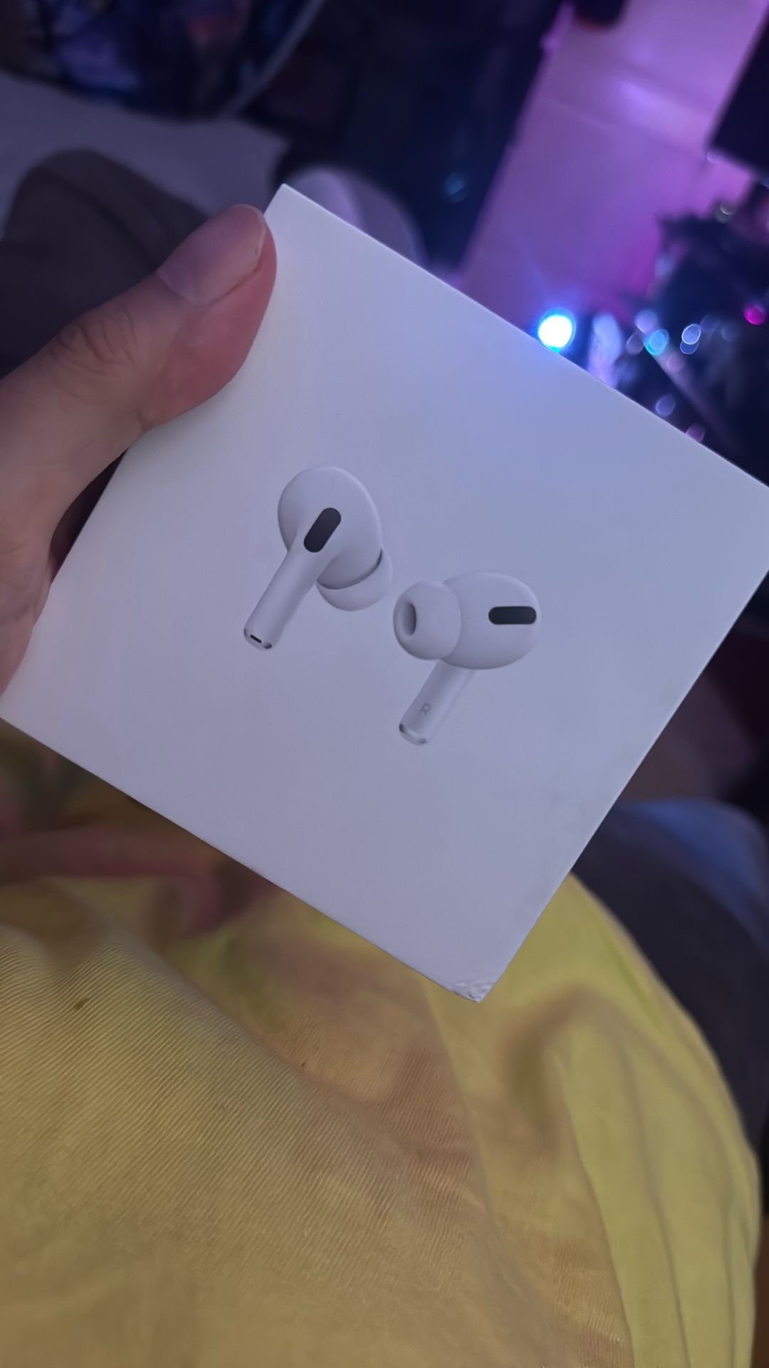Apple AirPods Pro With Wireless Charging Case.