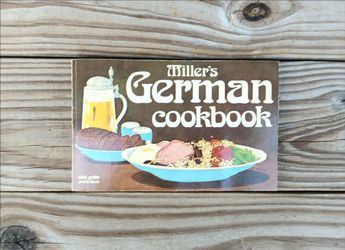 Vintage Miller's German Cookbook