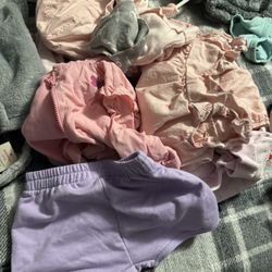 New/used Baby Girl Clothes 0-6 Mo