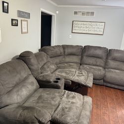Sectional And Matching Love Seat