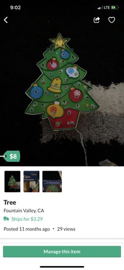 Lighted tree